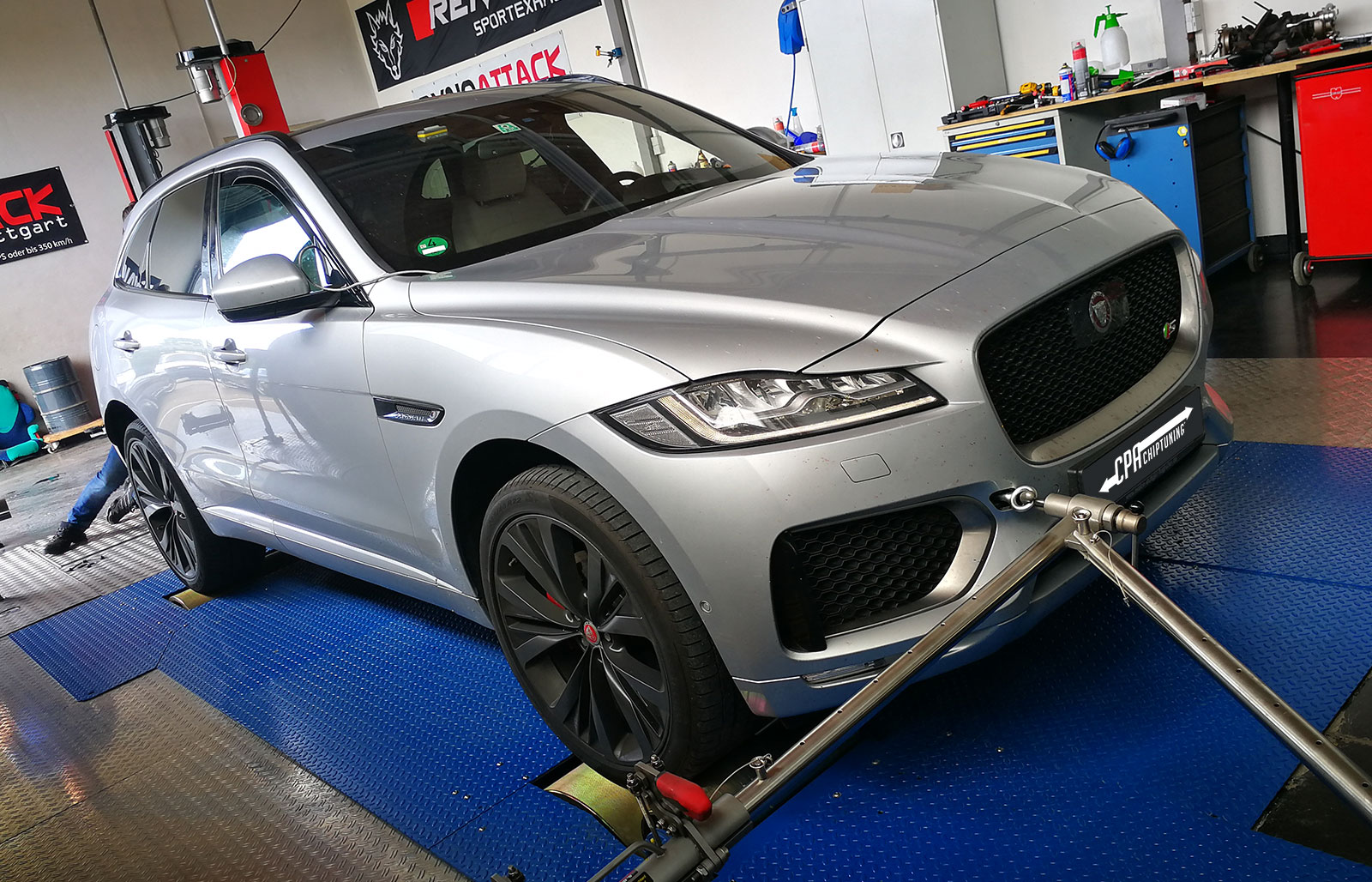 Auf dem Prüfstand: Jaguar F-Pace 30d