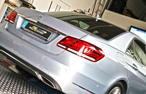 Der neue Mercedes E400 (W212) auf dem Prüfstand
